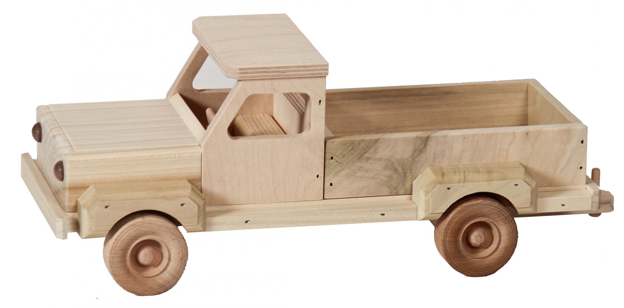 Машинка детская грузовая деревянная